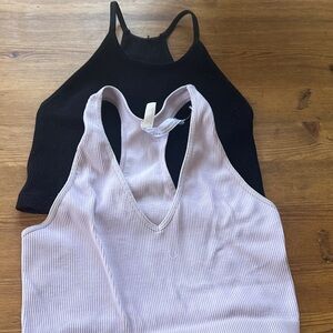 fp Movement 

workout bras Black and Lavender Women's Tops